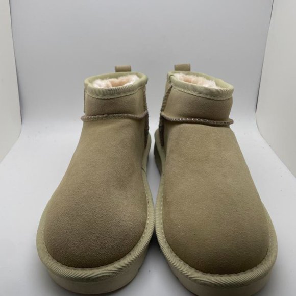 CUSHIONAIRE Women's Cozy pull on boot GREEN 7 - Picture 3 of 6